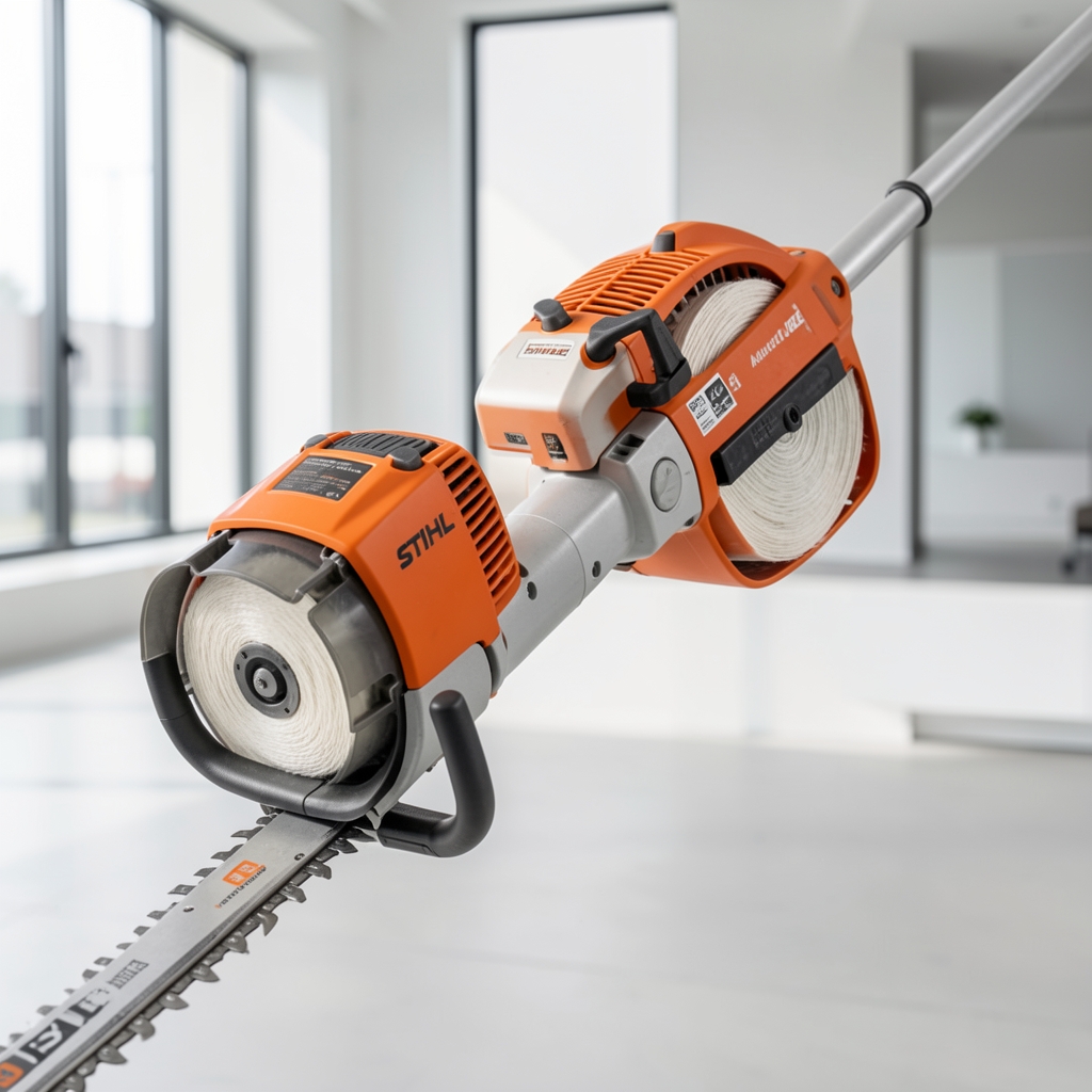 Detalj glave STIHL MSA 200 C-BQ trimera sa AutoCut C 26-2 kalemom najlona